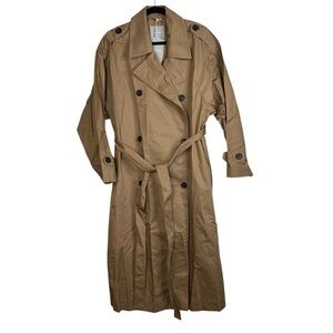 NEW Everlane the Cotton Long Trench Coat